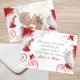 Remerciement carte postale mariage ANGES