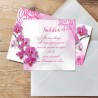 Carton d'invitation mariage Orchidées