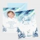 Faire-part naissance SOAN petit ours d'hiver