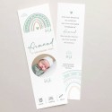 Faire-part marque-page ARMAND rainbow